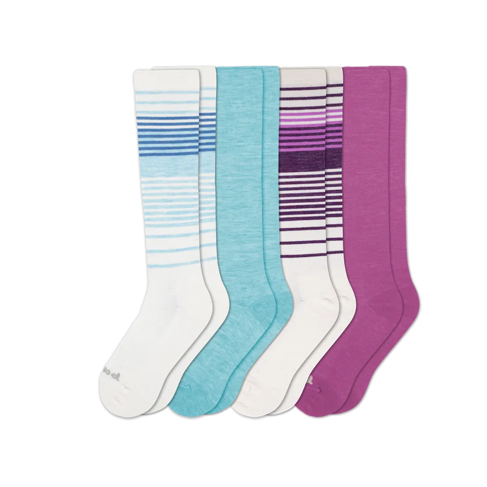 4 Pack - Women's Compression Socks