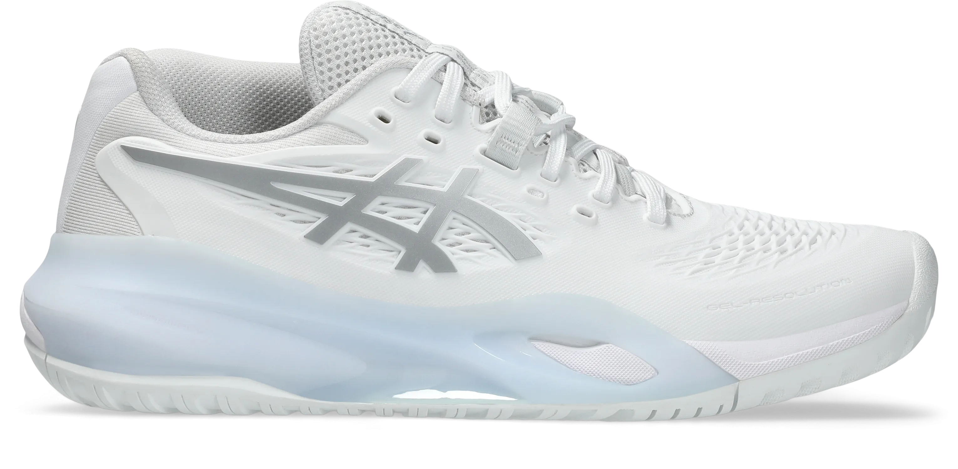 Asics Gel-Resolution X Womens White Pure Silver