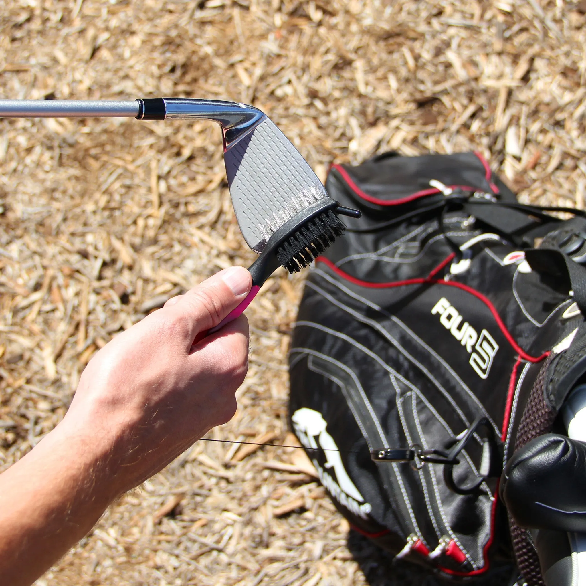 Golf Club Brush Pink