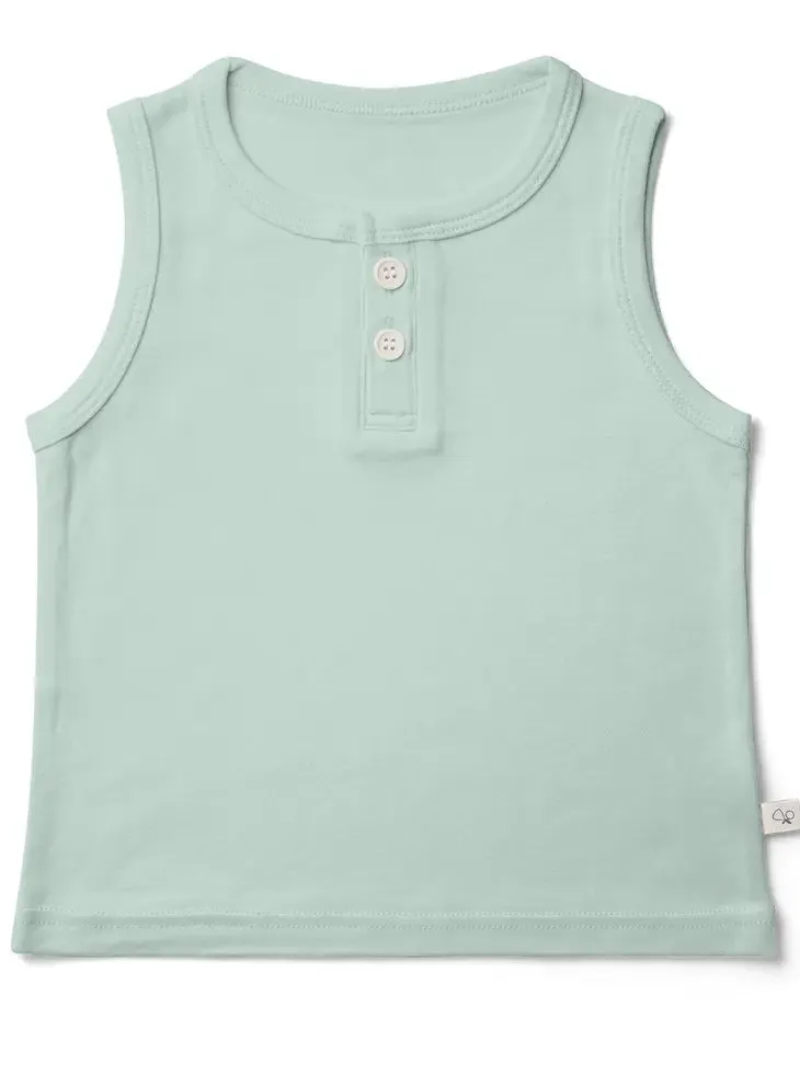 GOUMIKIDS Viscose Bamboo   Organic Cotton Tank Top