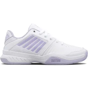 K-SWISS WOMENS COURT EXPRESS Tennis Shoes in (White/Purple/Heather)