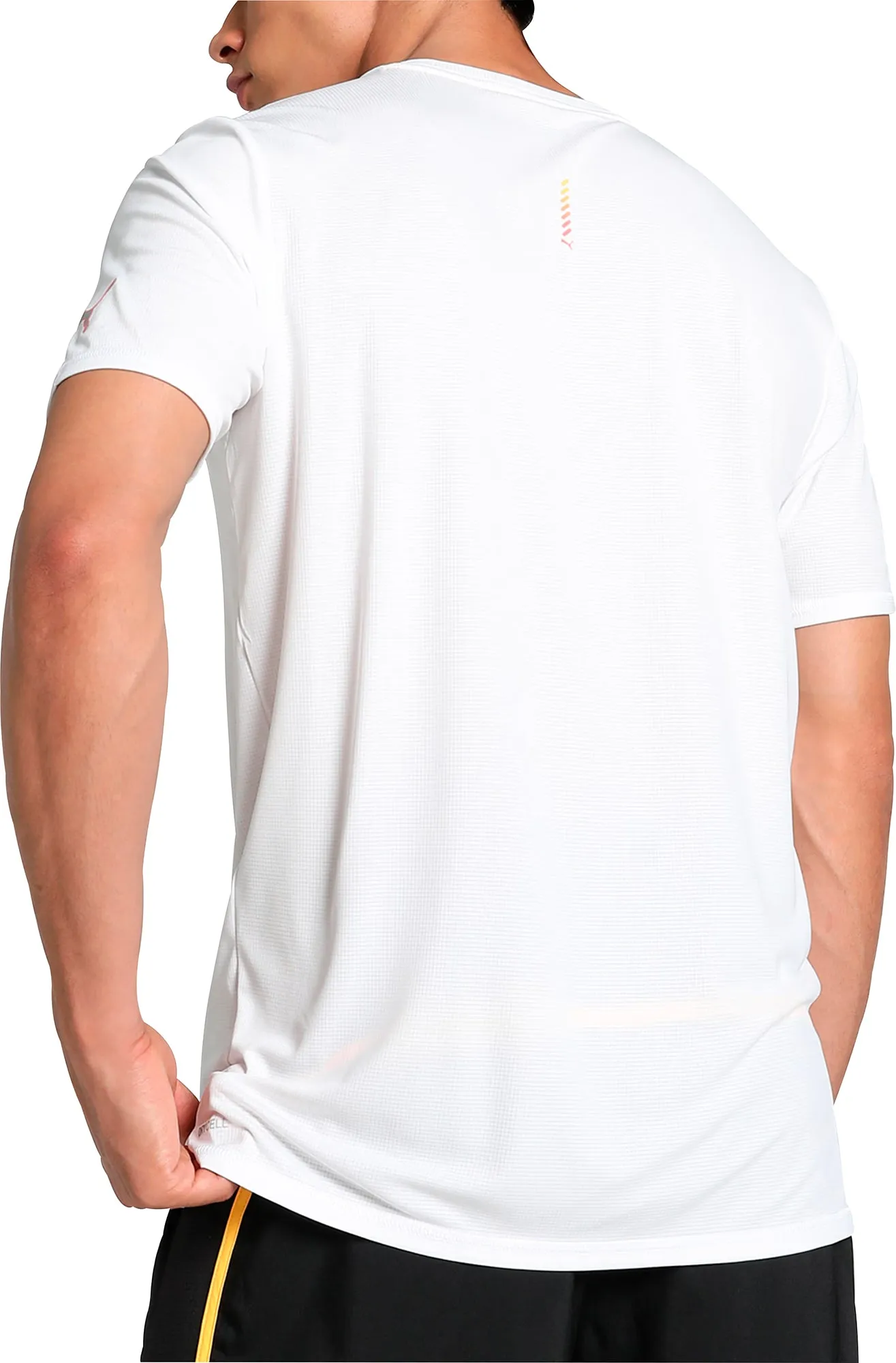 Puma Favourite Forever Faster Short Sleeve Mens Running Top - White